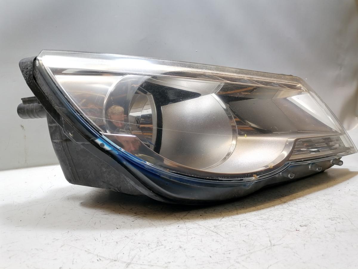 VW Tiguan 1 5N original Scheinwerfer vorn rechts Halogen Bj.2009